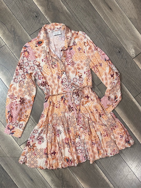 Dress Forum Dresses & Skirts - Dress Forum Multipattern Long Sleeve Mini Dress